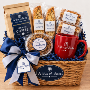 A Box of Berks Coffee Lovers AI rendering of basic concept
